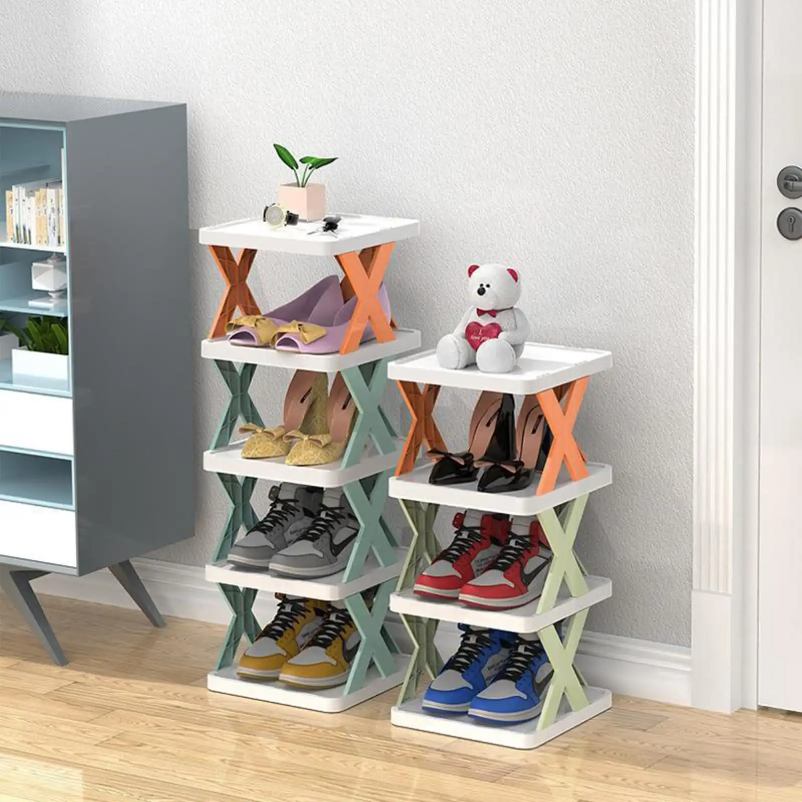 Multi-Layer Book and Shoe Rack | মাল্টি ফাংশনাল স্টোরেজ র‍্যাক