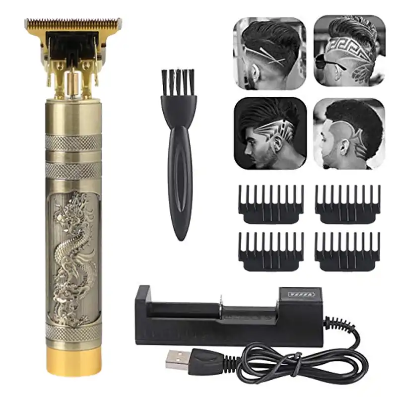 Vintage T9 Electric Professional Hair Clipper Hair Cutting Machine Trimmer