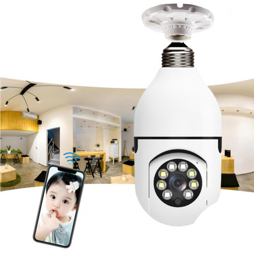 Bulb 360 Degree Wireless Security Camera