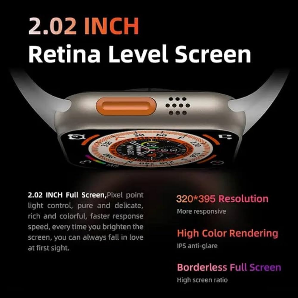 8 in 1 Ultra  Sports Version Smart Watch