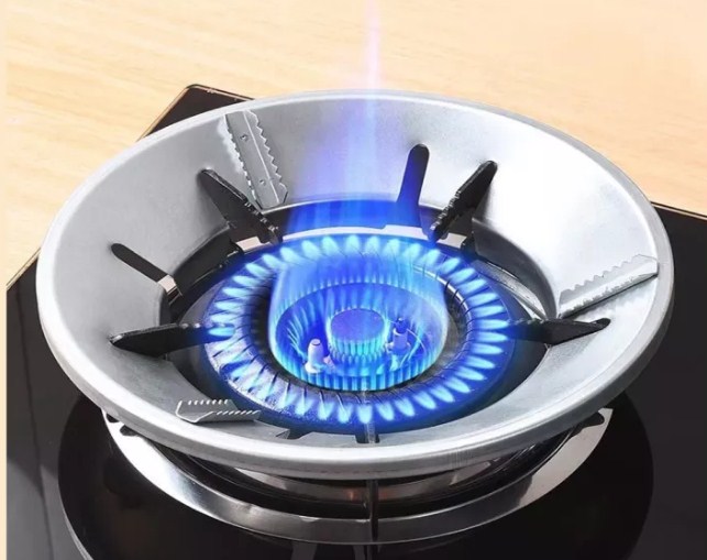 High Efficiency Gas Stove Energy Saving Cover Heat Insulation Pot Holder Wind Shield Brack