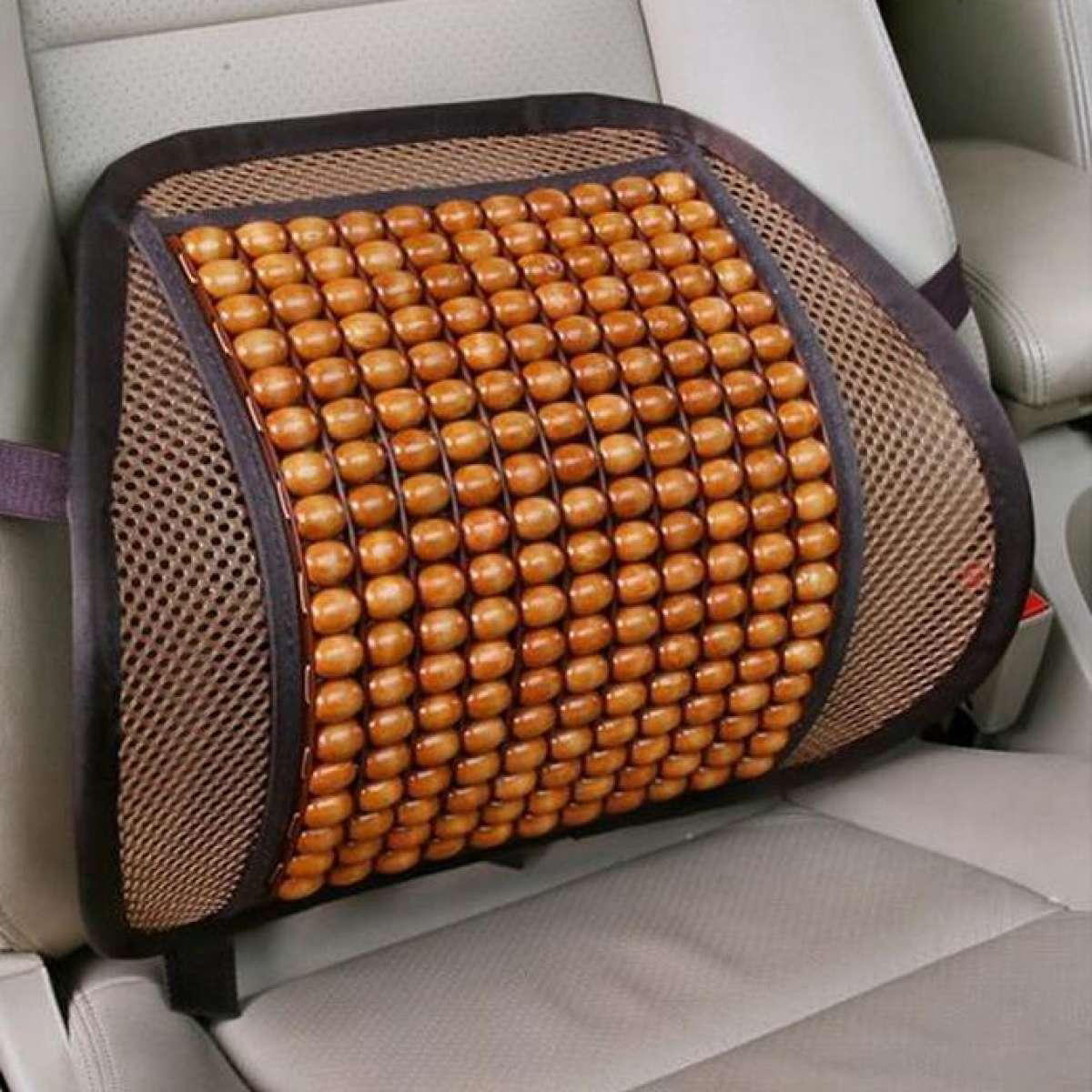 Seat Back Support For Office Chair - Brown