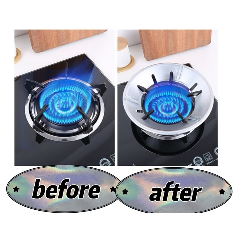 2 Pcs Gash Saveing Stove Cover And 2 Pcs Gash Saveing Net