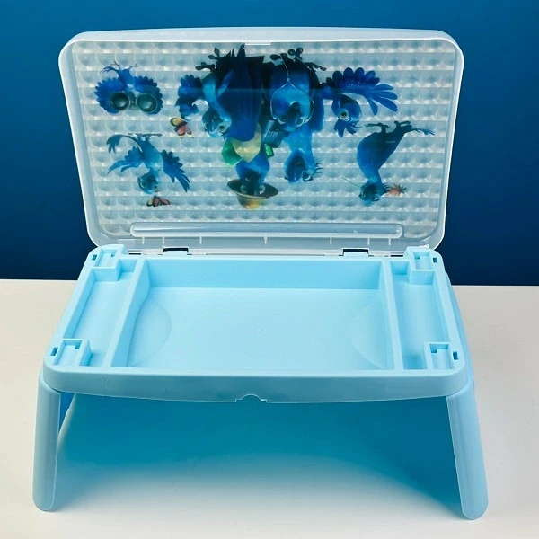 Folding Baby Reading Writing Desk with Storage Portable Laptop Table