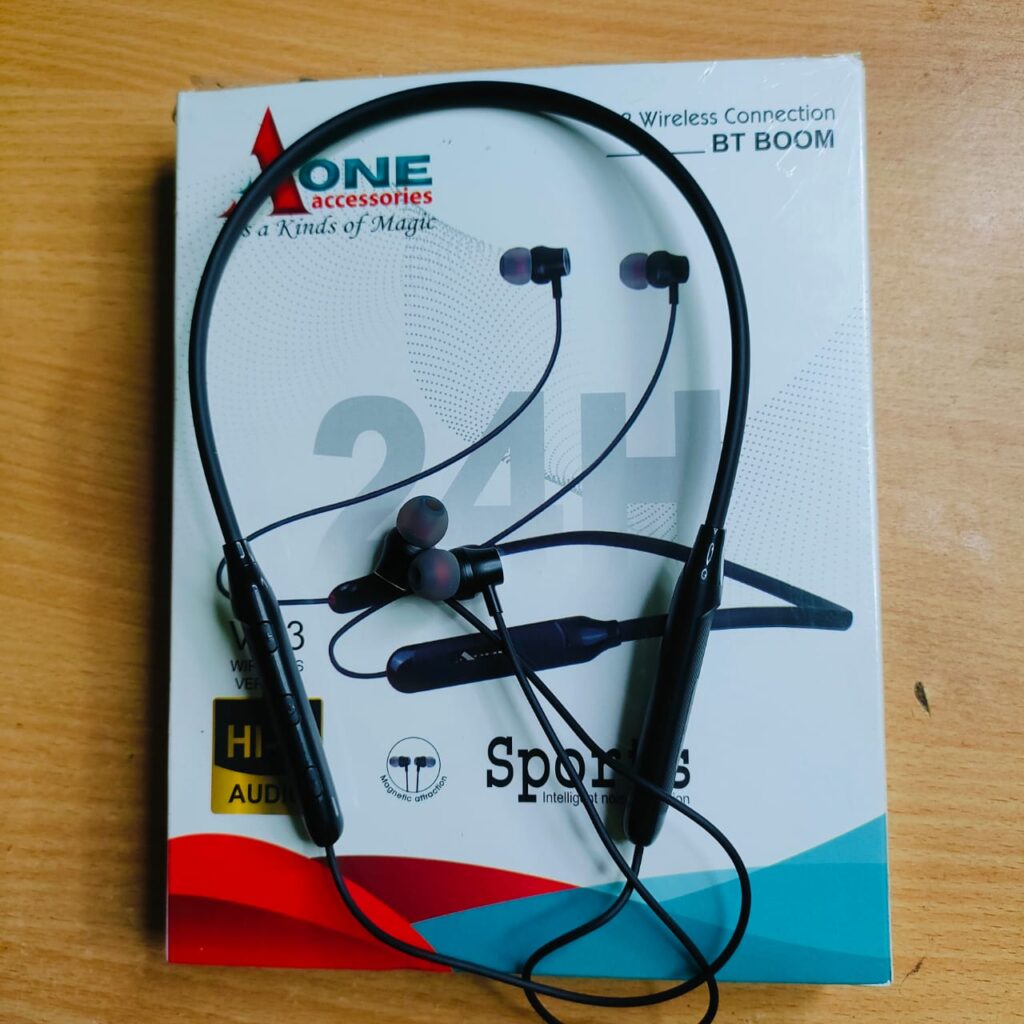 BT- BOOM Wireless Bluetooth Neckband 5.3