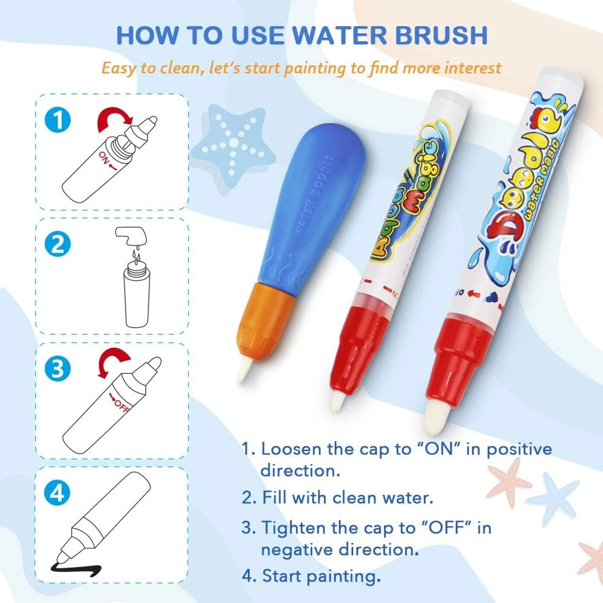 Aqua Magic water painting Doodle mat for Childrens Unlimited Painting